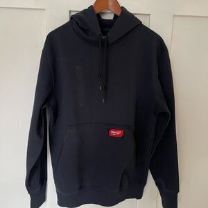 Milwaukee MEDIUM/LARGE Blue Heavy Duty Pullover Hooded Sweatshirt NEVER WORN